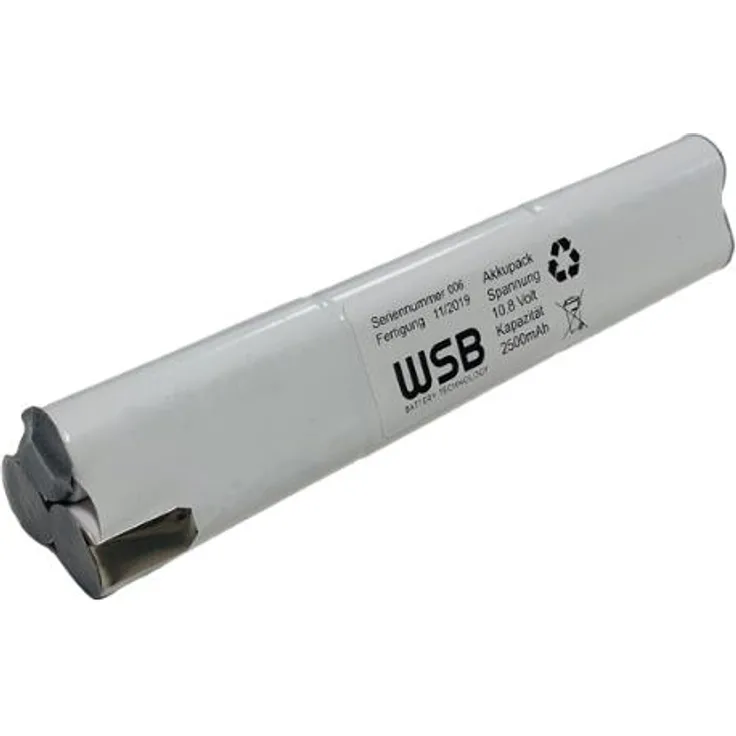Akku Ersatz für Velux Solarfenster, Dachfenster & Rollladen 10,8V 2550mAh NiMH