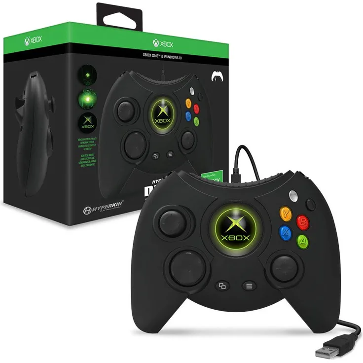 Hyperkin Duke Controller für Xbox One / Windows 10, Schwarz