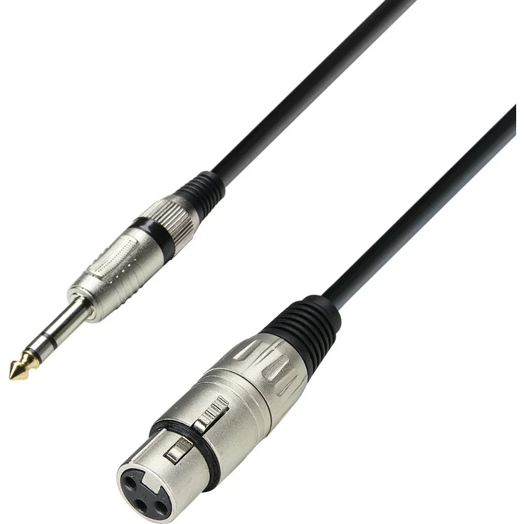 Adam Hall 3 Star Series 6m XLR Female to 6.3mm Jack Stereo Microphone Cable – Bild 1
