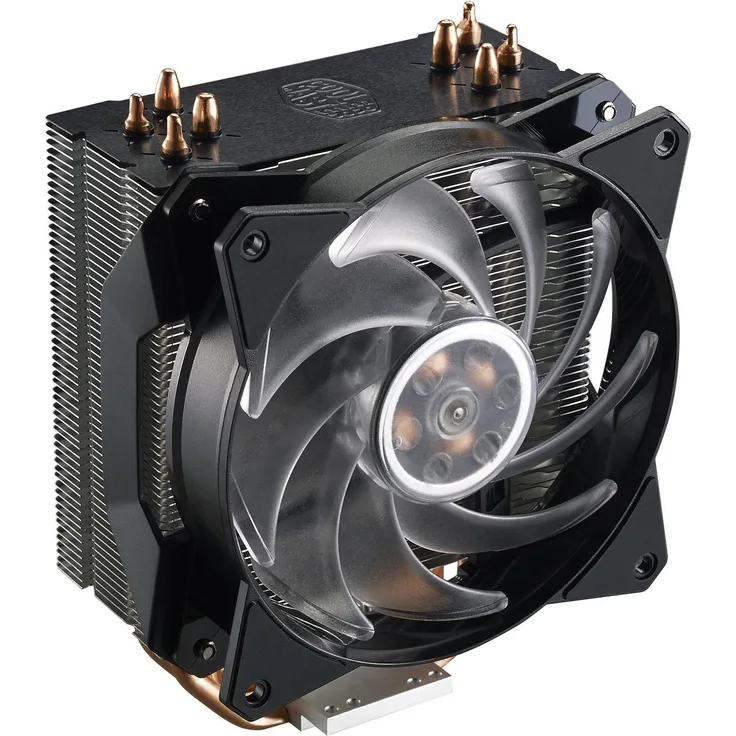 Cooler Master MasterAir MA410P - Prozessorkühler - (LGA1156 Socket, Socket AM2, Socket AM2+, LGA1366 Socket, Socket AM3, LGA1155 Socket, Socket AM3+, LGA2011 Socket, Socket FM1, Socket FM2, LGA1150 Socket, Socket FM2+, LGA2011-3 Socket, LGA1151 Socket, So - Preisvergleich