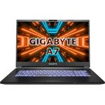 Gigabyte A7 X1-CDE1130SH - Gaming-Laptop, 17,3 Zoll (43,9 cm) AMD Ryzen 9 5900HX, 16GB RAM, 512GB SSD, Windows 10 Home 64-bit, NVIDIA GeForce RTX 3070