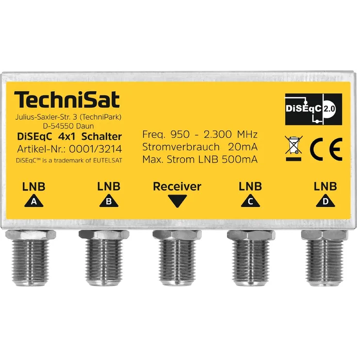 TechniSat DiSEqC 4x1 Schalter