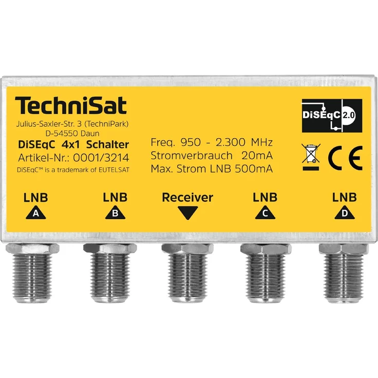 TechniSat DiSEqC 4x1 Schalter