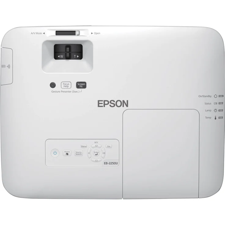 Epson EB-2250U Business-Beamer, LCD, WUXGA (1920 x 1200), Kontrast 15000:1, 5000 ANSI-Lumen, Bildverhältnis 16:10, weiß – Bild 4