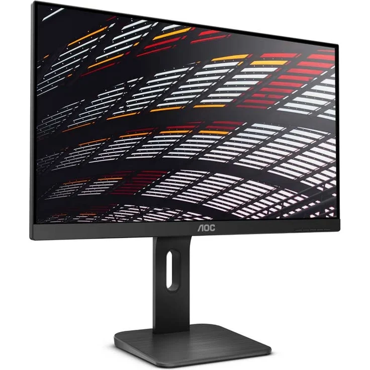 AOC 24P1 60,4 cm (23,8 Zoll) Monitor (DVI, HDMI, IPS Panel, Displayport, USB Hub, 1920 x 1080, 5ms Reaktionszeit, Pivot) schwarz – Bild 2