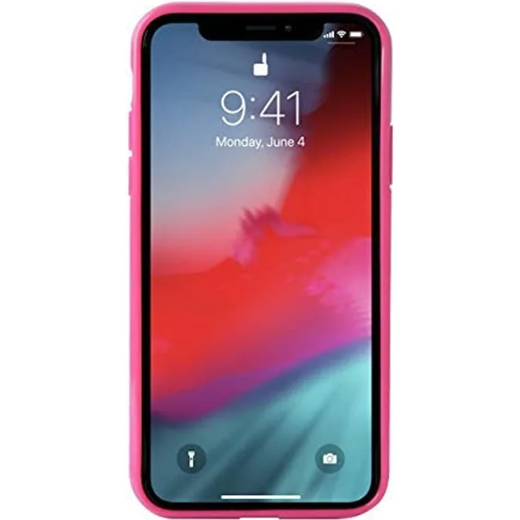 Glam Cover Leopard iPhone XS Max Pink