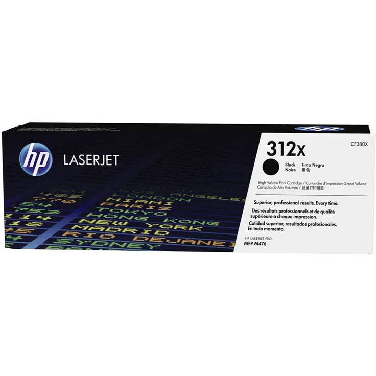 HP 312X Schwarz Original LaserJet Tonerkartusche mit hoher Reichweite