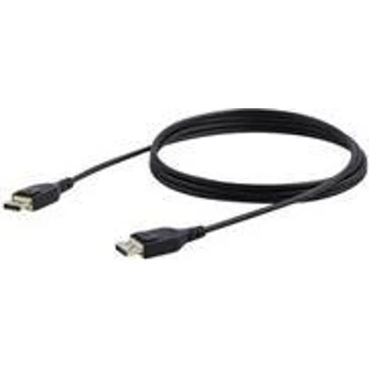 StarTech.com 2m 6.6ft DisplayPort 1.4 Cable - VESA Certified - 8K DP Cable - DisplayPort-Kabel - DisplayPort (M) eingerastet bis DisplayPort (M) eingerastet - DisplayPort 1.4 - 2 m - 8K Unterstützung - Schwarz