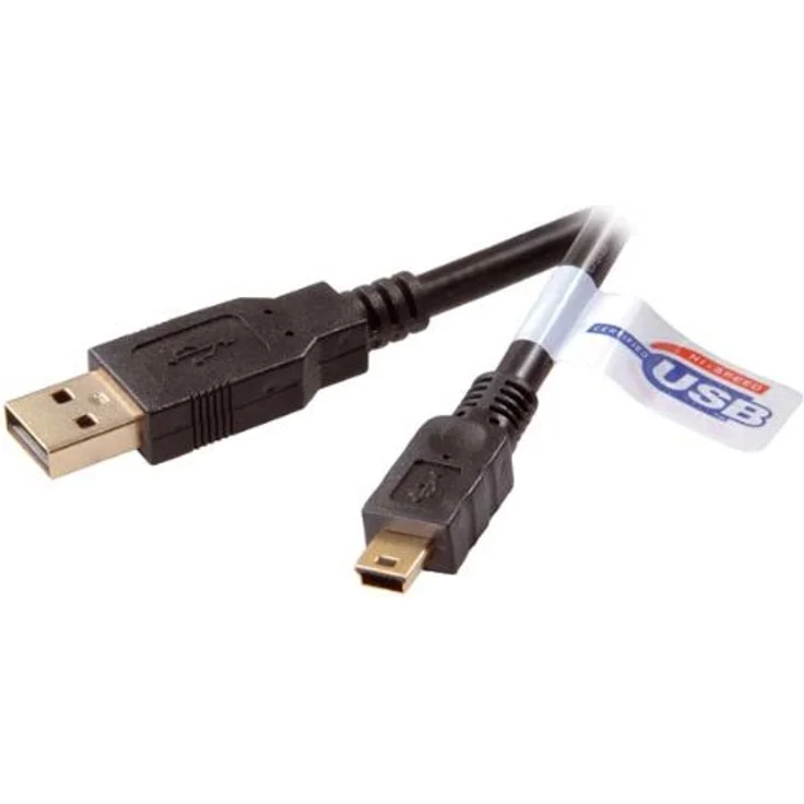 Vivanco High-grade USB 2.0 certified connection cable, 3.0 m (45214)