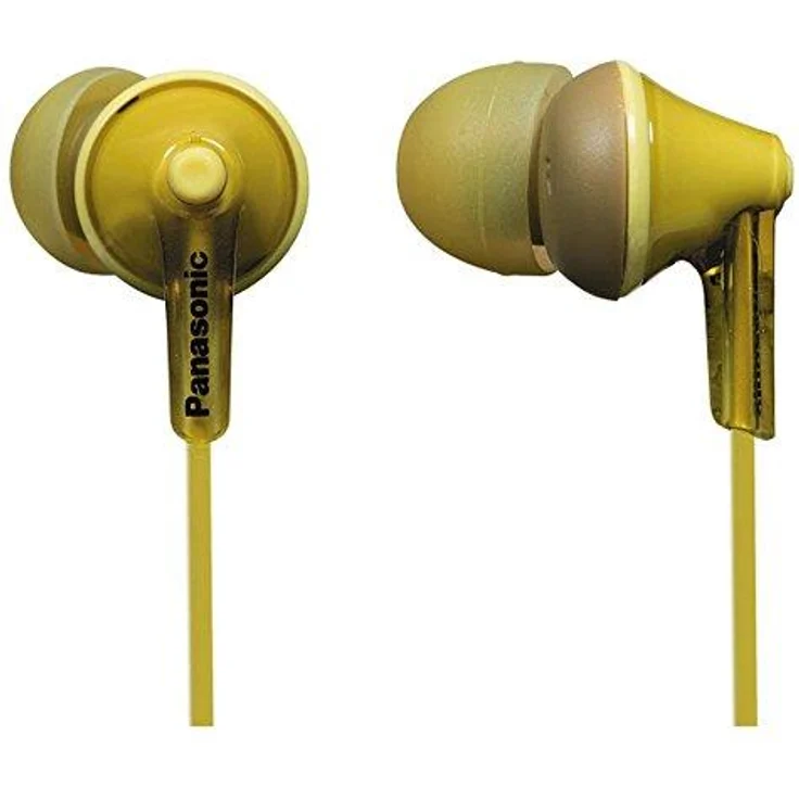 Panasonic RP-HJE125E-Y In-Ear Kopfhörer, gelb – Bild 1