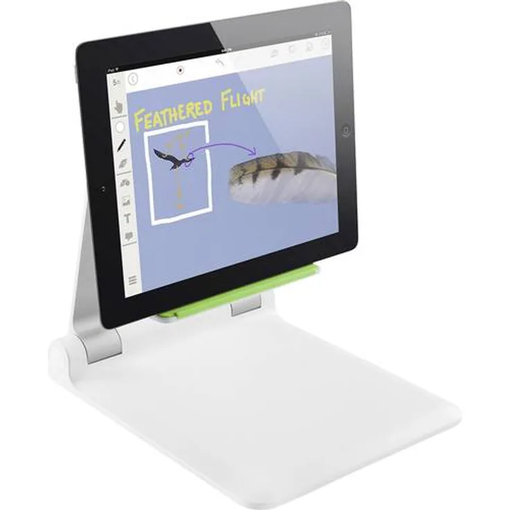 Belkin Portable Tablet Stage mobiles interaktives Whiteboard, Dokumentenkamera (geeignet für Tablets von 7 Zoll bis 11 Zoll, inkl. Stage App)
