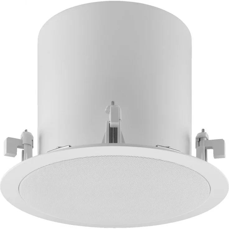 MONACOR ESUB-6C/WS ELA-Subwoofer für Wand-und Deckeneinbau, 55 W, weiß