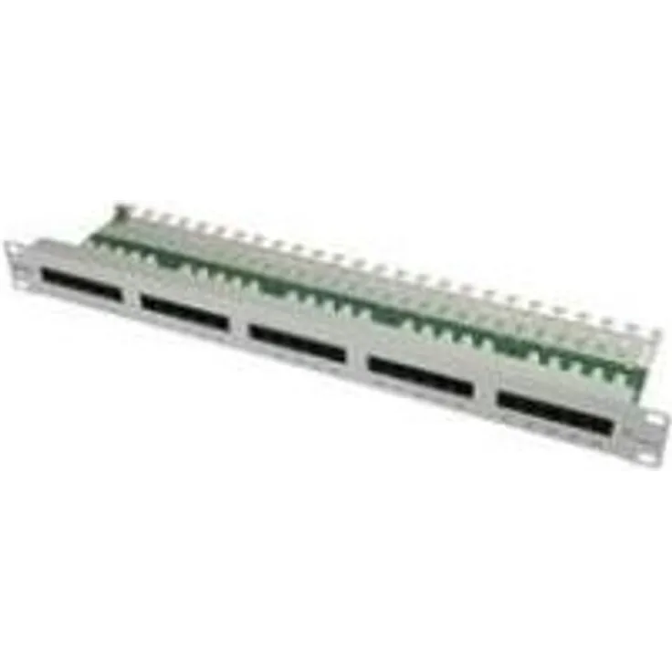 Telegärtner ISDN/Telephone Patch Panel MPPI25-H - Patch Panel - Hellgrau, RAL 7035 - 1U - 25 Ports (J02023L0014)