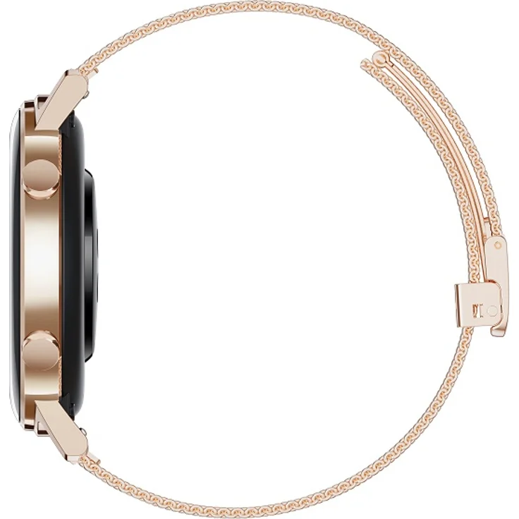 Huawei Watch GT2 Smartwatch GPS, Unisex, 42mm, Schwarz/Refined Gold – Bild 5