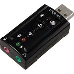 LogiLink USB Soundkarte mit Virtual 7.1 Soundeffekt LogiLink (UA0078)