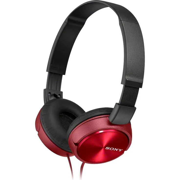 Sony MDRZX310R On-Ear-Kopfhörer, rot