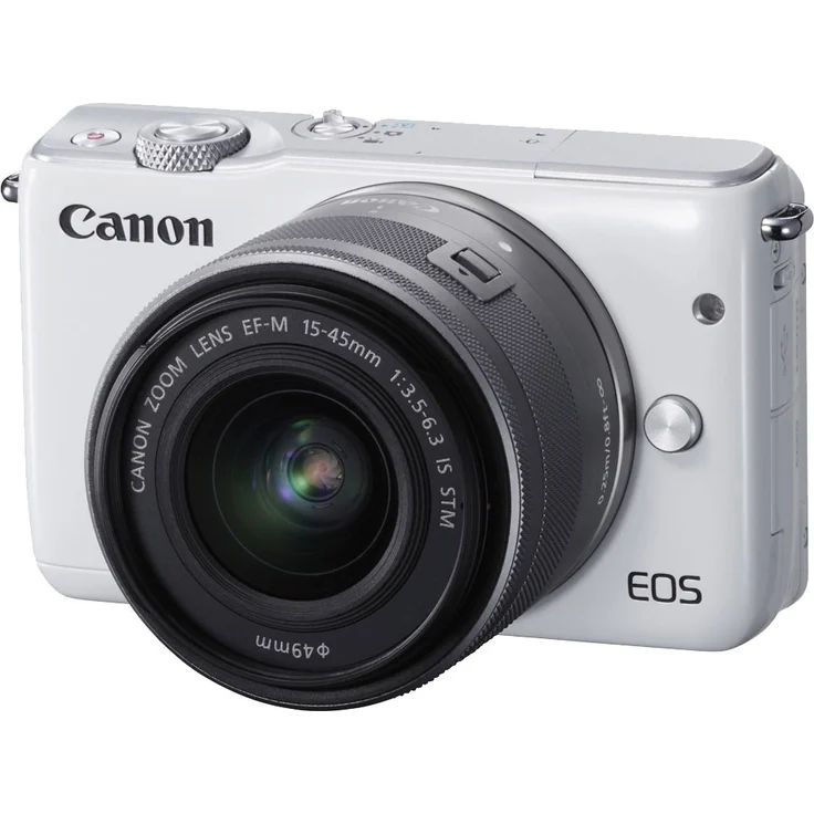 Canon EOS M10 Kit weiß inkl. EF-M 15-45mm IS STM – Bild 2