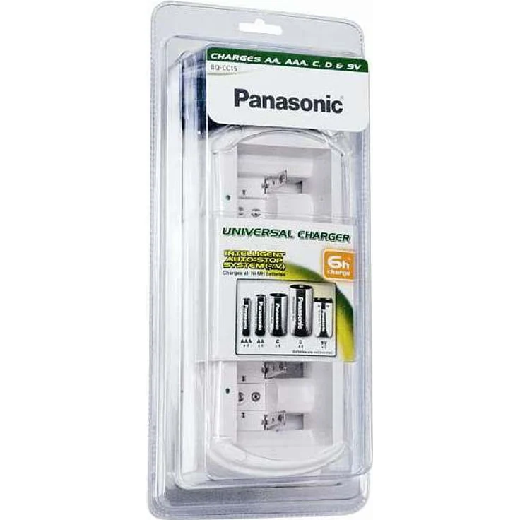 Tisch-Ladegerät für Akkus Micro, Mignon, Baby, Mono, 9Vblock