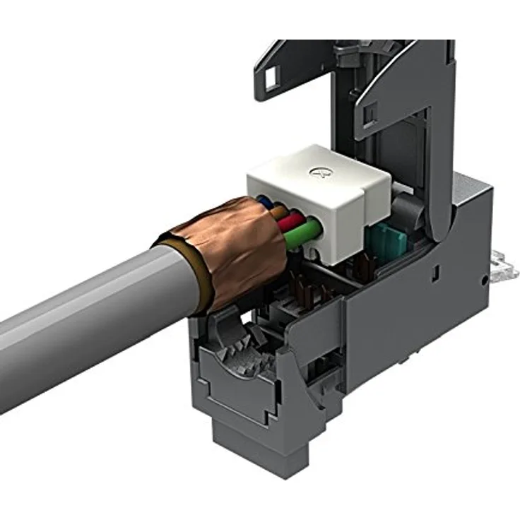 ZVK Easylan basicLink Modul RJ4 Keystone geschirmt Klasse EA AWG 24-22 CKFEK001 (CKFEK001)