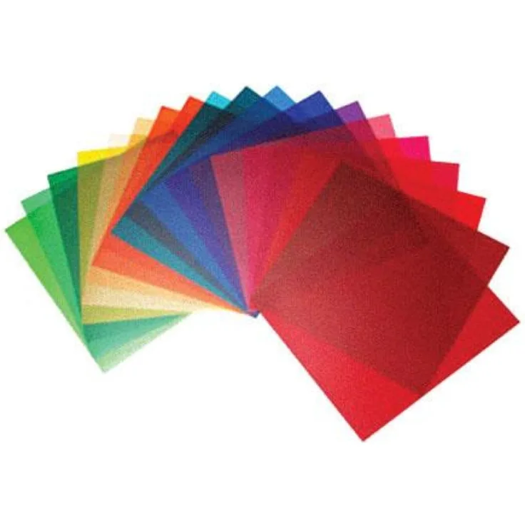 Elinchrom Farbfilter, Filterset 20 Stück 21x21cm, schwarz