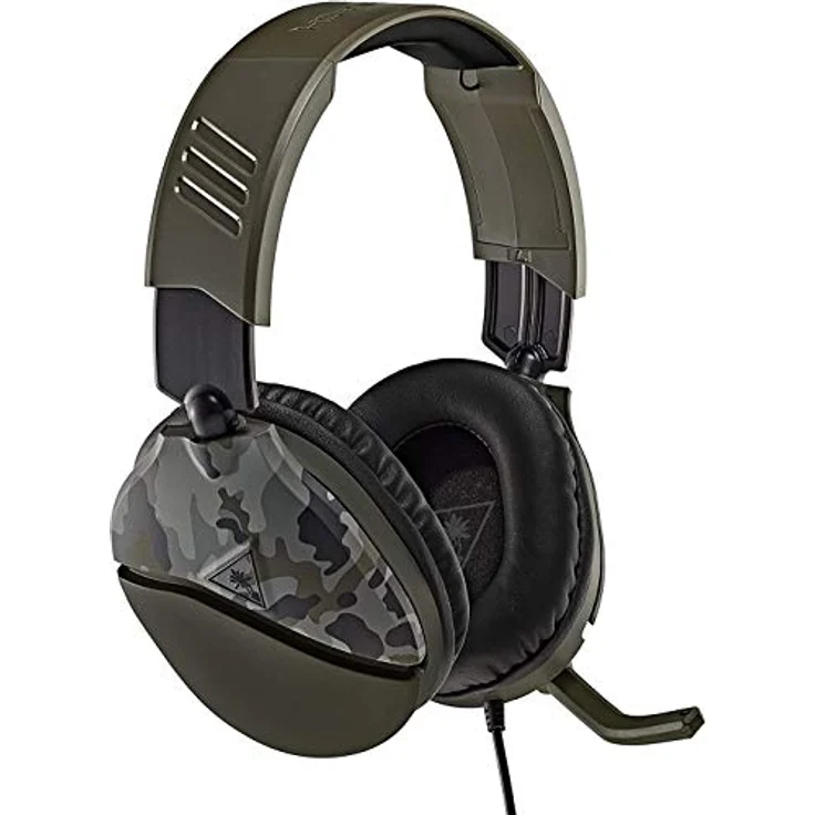 Turtle Beach Recon 70 Camo - grün Gaming Headset - Xbox One, Xbox Series S-X, PS4, PS5, Nintendo Switch und PC – Bild 1