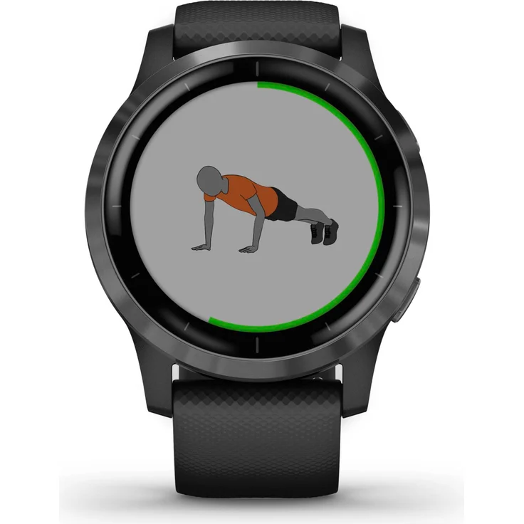 Garmin vívoactive 4 Smartwatch GPS, Unisex, Einheitsgröße, Schwarz/Schiefergrau (010-02174-12) - Preisvergleich – Bild 4