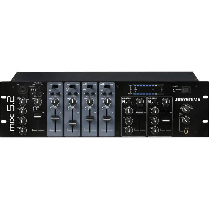 MIX 5.2 Zonen Mischpult