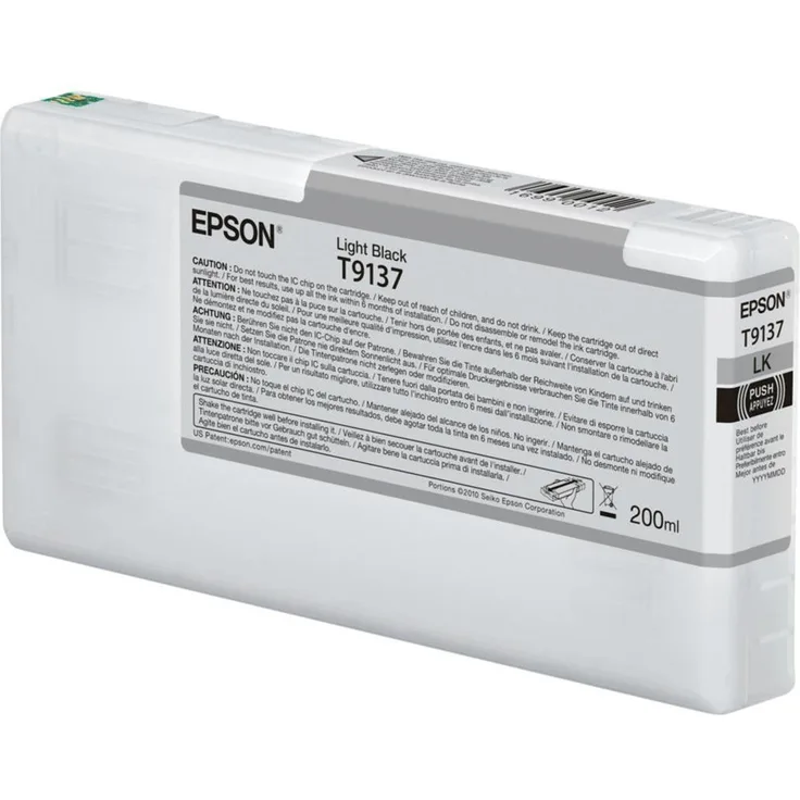 Epson C13T913700 passend für Scp5000 Tinte hell Schwarz 200ml