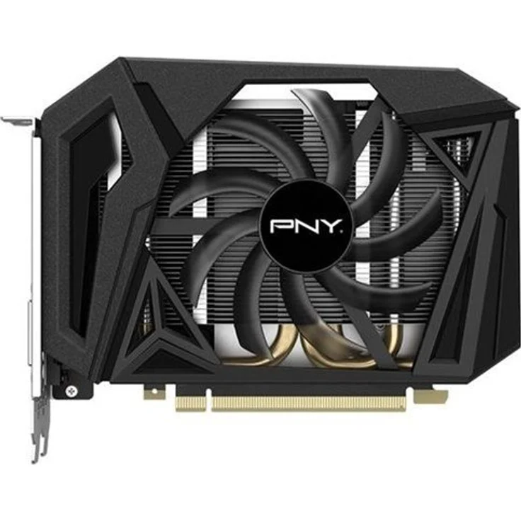 PNY GeForce GTX 1660 Super 6GB Single Fan Grafikkarte VCG16606SSFPPB Schwarz – Bild 1