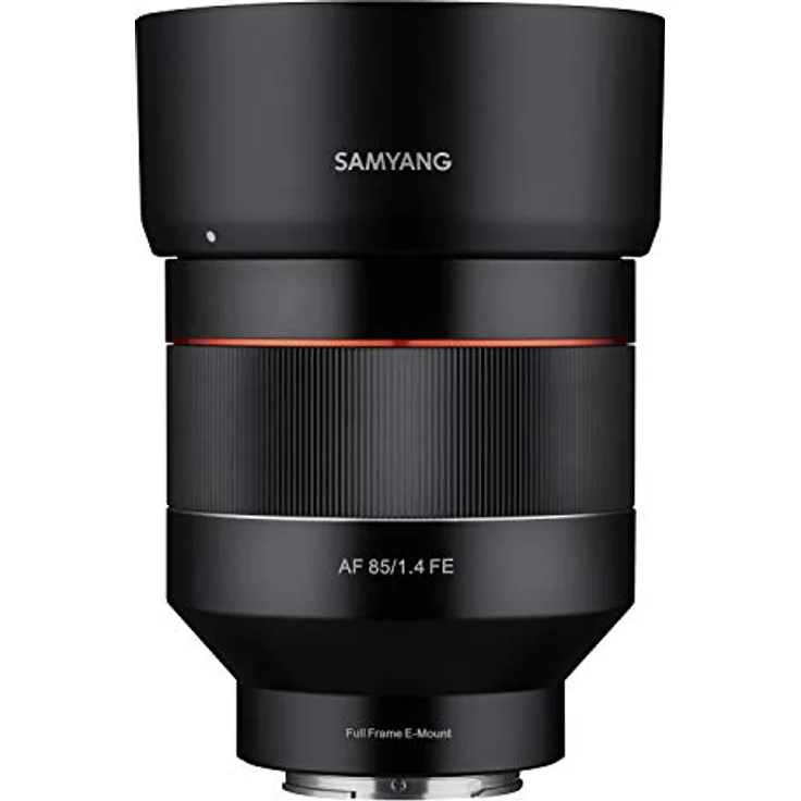 Samyang AF 85 mm -F1.4 Sony FE - 85mm Portrait Festbrennweite Autofokus Vollformat Objektiv für Sony Alpha spiegellose Systemkameras, Vollformat und APS-C Kameras mit Sony E Mount, FE Mount – Bild 1