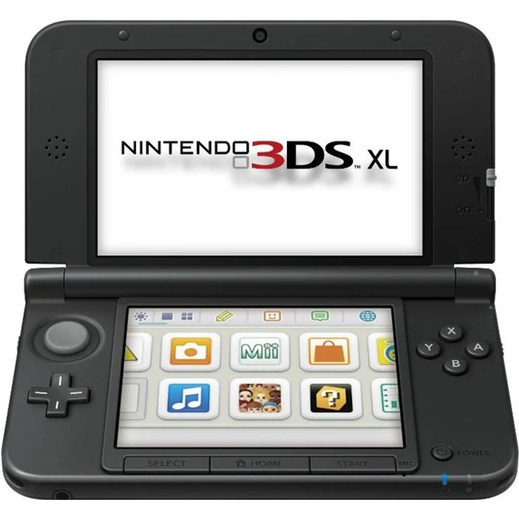 Nintendo 3DS XL Schwarz 256MB & 4GB Speicherkarte Bundle inkl. Monster Hunter 3 Ultimate – Bild 2