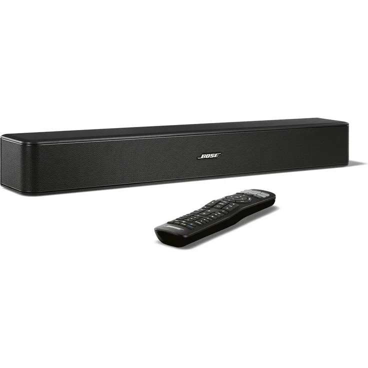 Bose Solo 5 TV-Soundsystem 2.0 Bluetooth-Soundbar ohne Subwoofer, schwarz