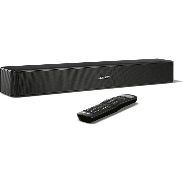 Bose Solo 5 TV-Soundsystem 2.0 Bluetooth-Soundbar ohne Subwoofer, schwarz – Bild 1