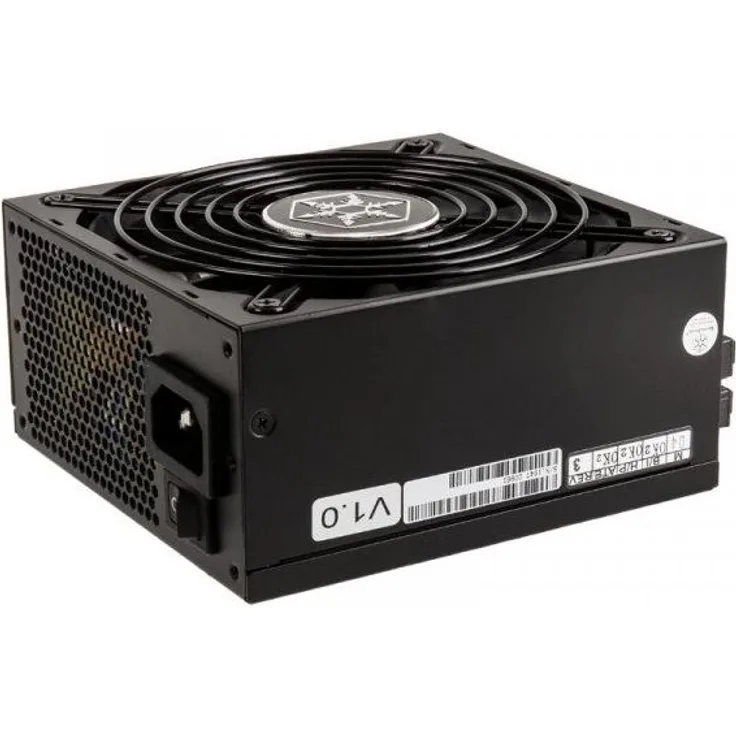 SilverStone SST-SX800-LTI - SFX-L Serie, 800W 80 Plus Titanium flüsterleises PC-Netzteil mit 120 mm-Lüfter, 100% modular