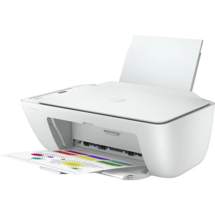 HP DeskJet 2710e Multifunktionsdrucker, Farbe, Druckgeschwindigkeit: 7 s/w, 5 Farbe, Auflösung: 1200 x 1200, WLAN, Mobile Print, AirPrint – Bild 3