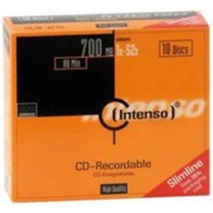 Intenso CD-R 700MB 10er Slimcase