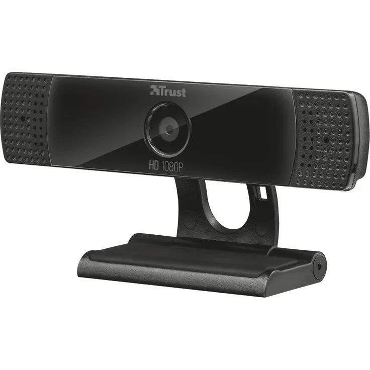 Trust GXT 1160 Vero Streaming Webcam - Web-Kamera - Farbe - 8 MP - 3840 x 2160 - 1080p - feste Brennweite - Audio - USB