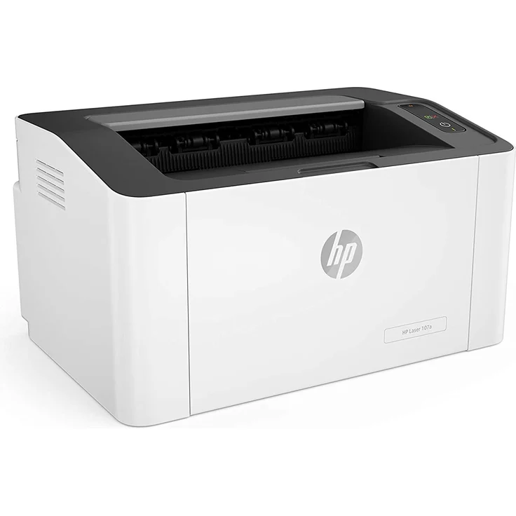 HP Laser 107a - Laserdrucker, Mono, Auflösung: 1200 x 1200 dpi, Druckgeschwindigkeit (S/W): 21 S/min, Papierzufuhr: 160 Blatt (4ZB77A) – Bild 2