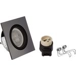 Philips Hue White Ambiance LED Einbauspot Milliskin, Erweiterung für alle Hue Starter Sets, alle Weißschattierungen, steuerbar via App, aluminium, eckig, kompatibel mit Amazon Alexa (Echo, Echo Dot)