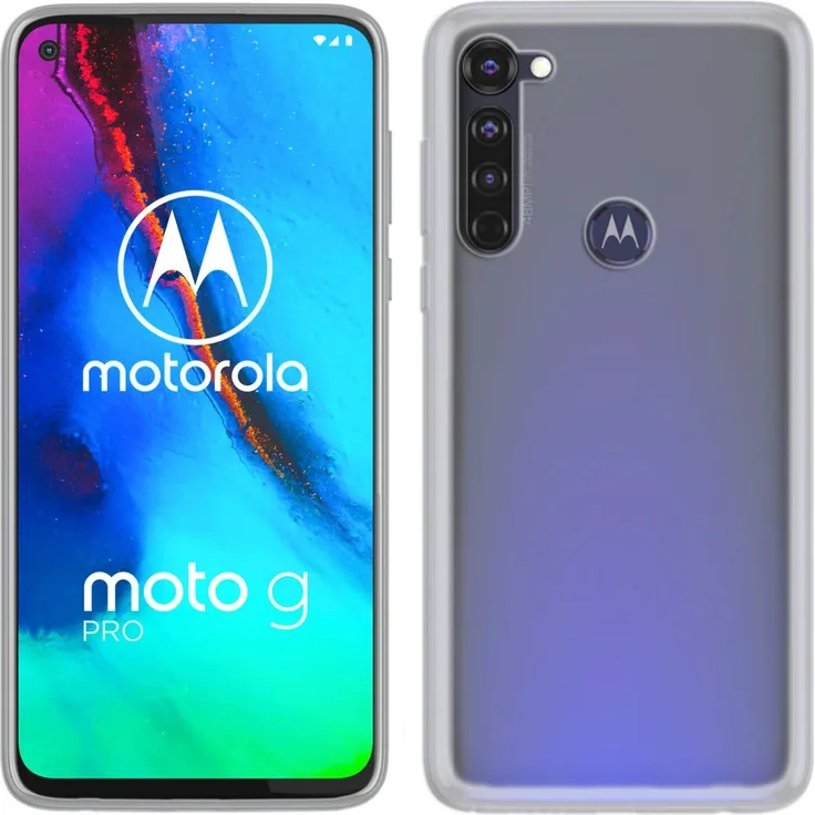 cofi1453 Silikon Hülle Basic, geeignet für Motorola Moto G Pro, Handy-Schutzhülle, transparent
