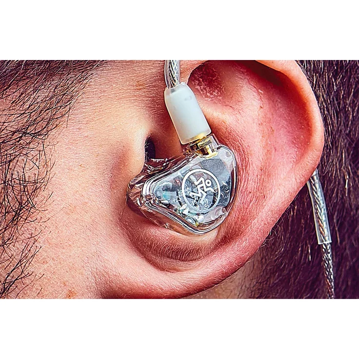 Mackie MP-460 In-Ear-Kopfhörer, transparent – Bild 4