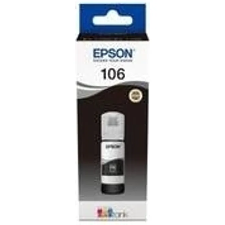 Epson 106 - 70 ml - Photo schwarz - Original - Schwarz - Tintenbehälter