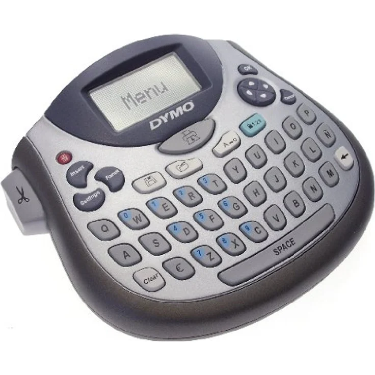 Dymo LetraTag LT-100T Beschriftungsgerät | Tragbares Etikettendrucker mit QWERTZ Tastatur | silber | Ideal fürs Büro oder zu Hause – Bild 2