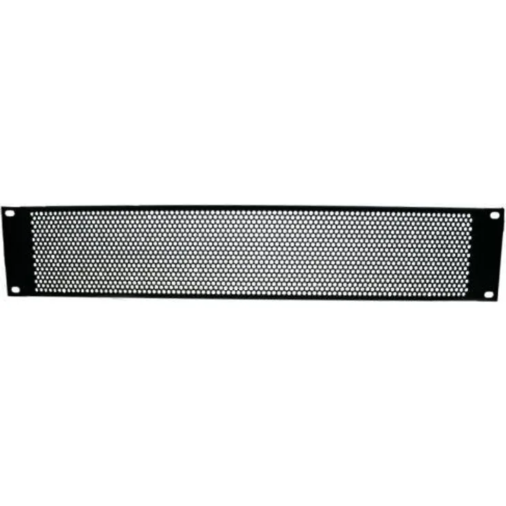 ah 19'' Parts 87222VR U-Entlüftungsblende 2 HE Stahl