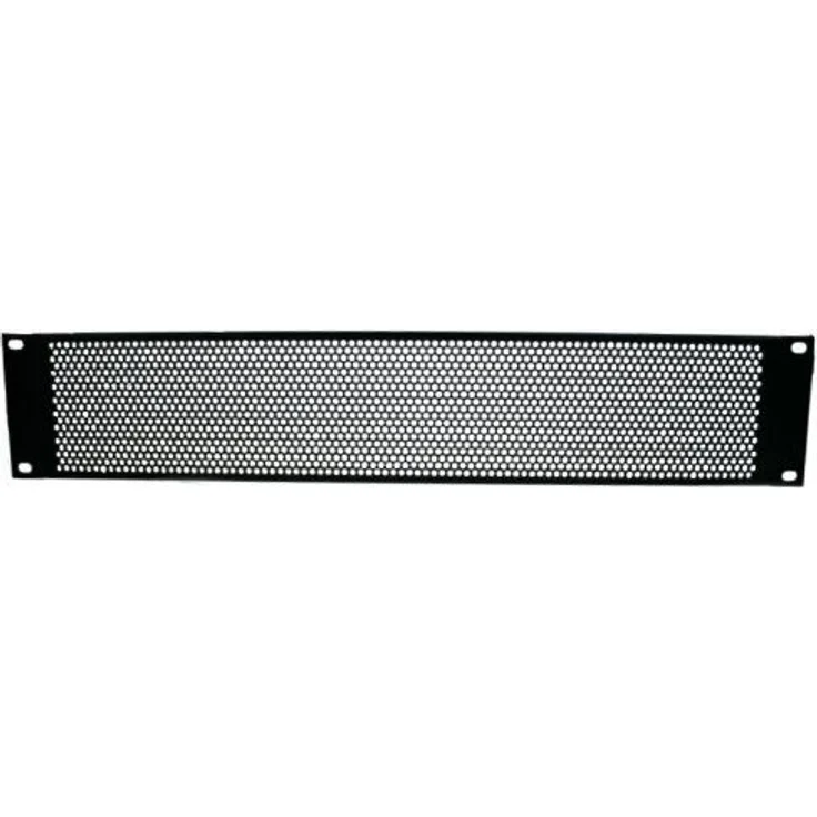 ah 19'' Parts 87222VR U-Entlüftungsblende 2 HE Stahl – Bild 1