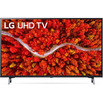 LG 43UP80006LA 108 cm (43 Zoll) LED Smart TV (Ultra hD, HDR) HD-Triple-Tuner (Sat, Antenne, Kabel) Modelljahr 2021 Energieklasse G (EU-Modell)