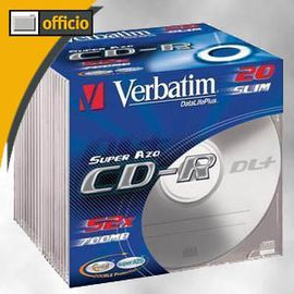 Verbatim CD-R Extra Protection 700 MB - 52-fache Brenngeschwindigkeit - Extraschutz - hohe Lebensdauer - 100 Stück Spindel