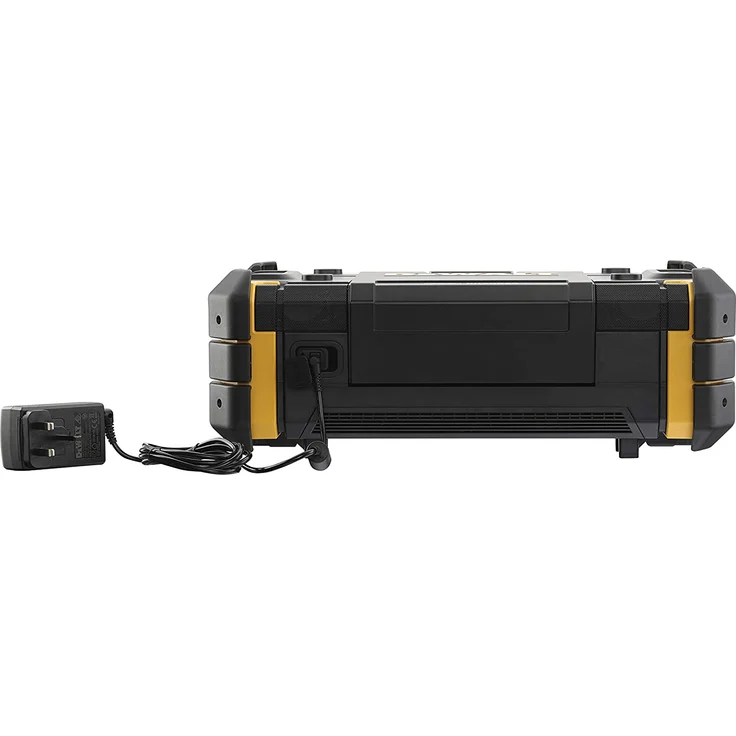 DeWalt DWST1-81078-QW TSTAK Baustellenradio mit Bluetooth, LCD-Display, spritzwassergeschützt, schwarz – Bild 4