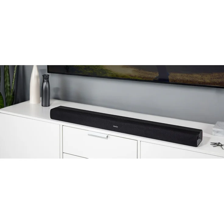 Denon DHT-S216 2.0 Soundbar mit Subwoofer, kabellos/kabelgebunden, geeignet für TV, schwarz (2019) – Bild 11