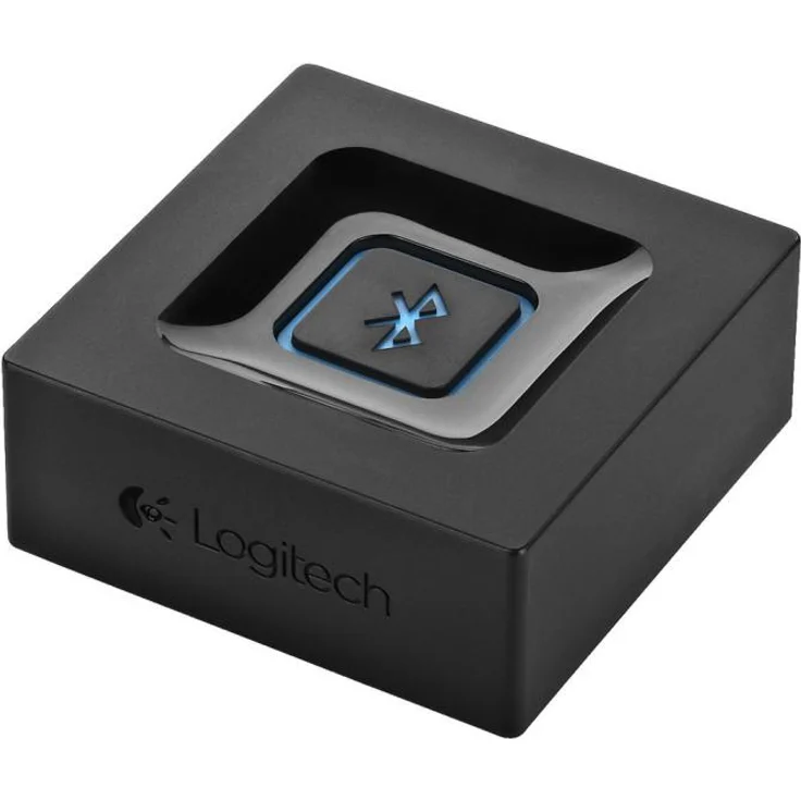 Logitech Kabelloser Bluetooth Audio-Empfänger, Multipoint Bluetooth, 3,5 mm & Cinch-Eingang, Pairing-Taste, 15 m Reichweite, EU Stecker, PC-Mac-Tablet-Handy-AV-Receiver-Stereoanlage - schwarz – Bild 3